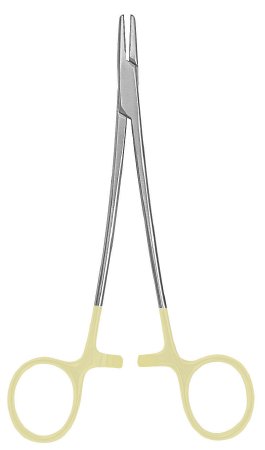 McKesson Argent - Needle Holder 7 Inch Length Finger Ring Handle - 43-1-855