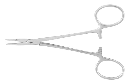 McKesson McKesson Argent Needle Holder 4-3/4 Inch Serrated Jaws Finger Ring Handle - 43-1-826