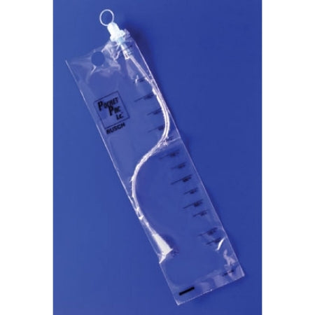 Teleflex Medical PocketPac Closed System Intermittent Catheter Kit Closed System 12 Fr. Without Balloon Silicone - 10096120