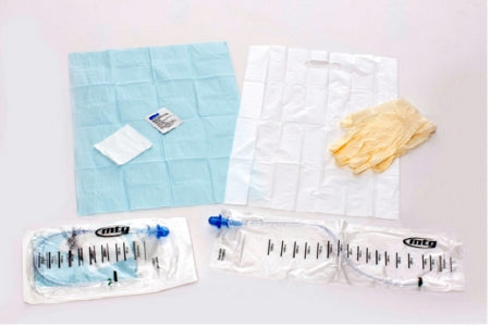 Medical Technologies of Georgia MTG Instant Cath Intermittent Catheter Kit Coude Tip 14 Fr. Without Balloon Silicone - 22614