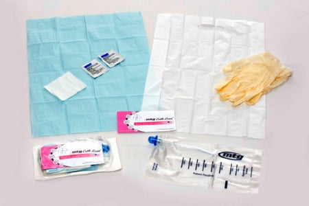 Medical Technologies of Georgia MTG Cath-Lean Intermittent Catheter Kit Female 14 Fr. Without Balloon Silicone - 42414