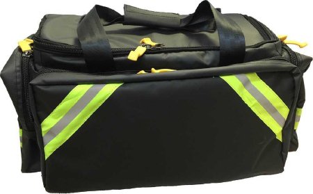 Med-Tech Resources MTR Elite Trauma Bag Black Fluid Impervious Material Medium: 11-1/2 X 13-3/4 X 25-1/4 Inch - TR14031BK