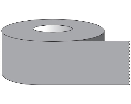 Shamrock Scientific Shamrock Blank Label Tape Multipurpose Label Without Legend Silver 1/2 X 500 Inch - ST-12-19