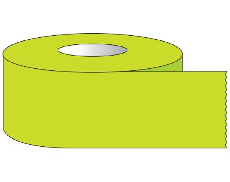 Shamrock - Blank Label Tape Multipurpose Label Chartreuse Tape 1/2 X 500 Inch - ST-12-30