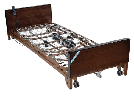 Drive Medical Electric Bed Full Low 88 Inch Spring Deck 9-1/2 to 23-1/2 Inch Height Range - 15235BV-HR