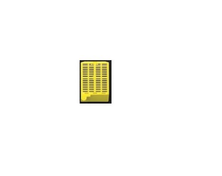 Globe Scientific - Biopsy Cassette Acetal Yellow - 1094Y