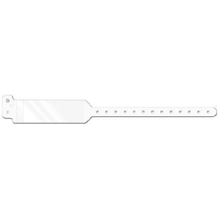 Precision Dynamics Conf-ID-ent Identification Band Write On Wristband Permanent Snap Without Legend - WBSHDA-9