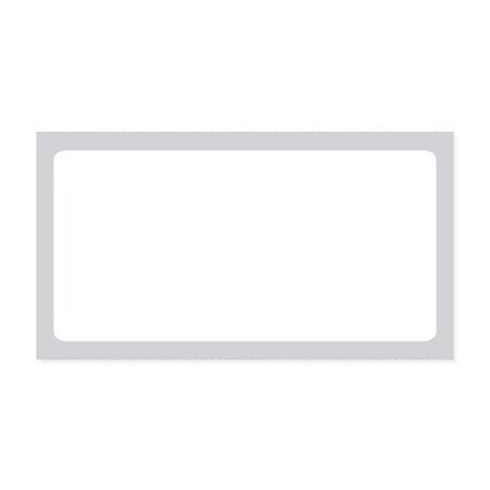 PDC Healthcare PDC Blank Label Printer Label Without Legend White 1 X 2 Inch - THERMD3