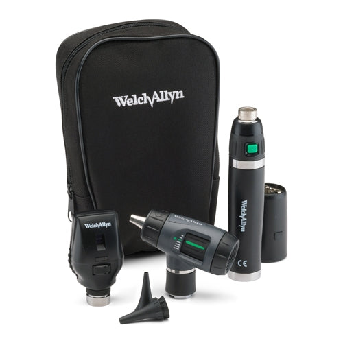 Welch Allyn 3.5v Halogen Otoscope-Opthamaloscope Set-SFT CS - 97151-MS