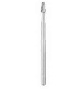 SS White - Bur 1.6 mm Tip Diameter Stainless Steel Round End Taper with Crosscut Fissure - 30040