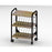 First Healthcare Products Level I 638 Series Mobile Chart Rack 16 Pockets Classic Oak - 638016