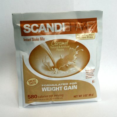 Allergan Pharmaceutical Scandishake Oral Supplement Caramel Flavor 3 oz. Individual Packet Powder - 58914-0804-44