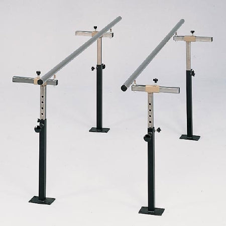 Clinton Industries Parallel Bar Stainless Steel Handrail, Width Adjustable 12 Foot X 6 X 26 to 39 Inch - 771454