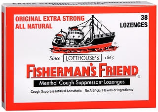 Greenstone Limited Fisherman's Friend Cold and Cough Relief 10 mg Strength Lozenge 30 per Box - 85323600500