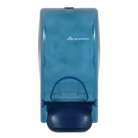 Georgia Pacific Georgia-Pacific Soap Dispenser Splash Blue Push Bar Wall Mount - 53052