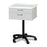 Clinton Industries Equipment Cabinet Mobile Laminate 2 Drawer / 2 Shelf - 8923-A-089-1GR-2GR