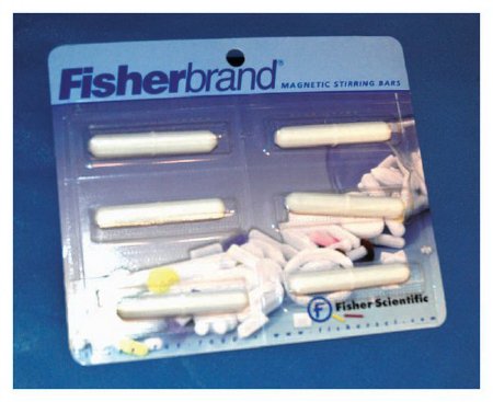 Fisherbrand - Magnetic Stir Bar 0.31 X 1.5 Inch, PTFE Coating, Octagonal Shape - 1451360SIX