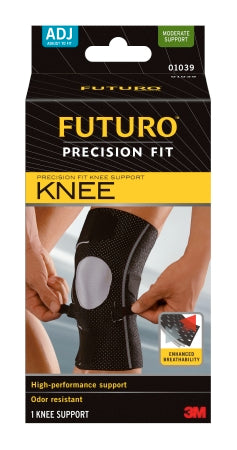 3M Futuro Precision Fit Knee Support One Size Fits Most Left or Right Knee - 01039ENR