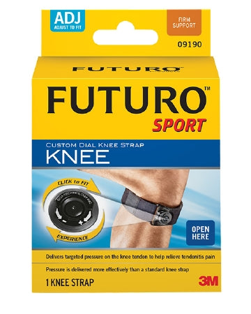 3M Futuro Custom Dial Knee Strap One Size Fits Most Left or Right Knee - 09190EN