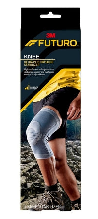 3M Futuro - Knee Stabilizer Medium Pull-On 14 to 16 Inch Calf Circumference / 16-1/2 to 18-1/2 Inch Thigh Circumference Left or Right Knee - 48190ENR