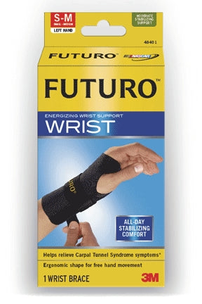 3M Futuro Energizing Wrist Support Sleeve Left Hand Small / Medium - 48401EN