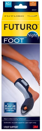 3M Futuro Night Splint One Size Fits Most Hook and Loop Strap Closure Left or Right Foot - 48507ENR