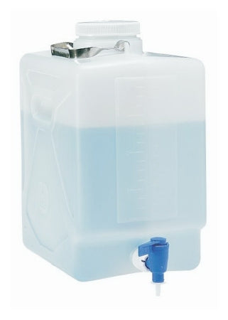 Fisher Scientific Fisherbrand Carboy Rectangular High Density Polyethylene 9 Liter - 3007643