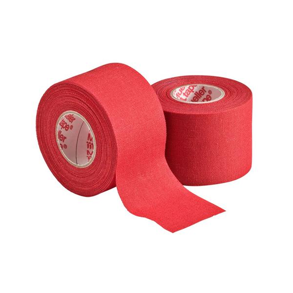 Mueller Sports Medicine Tape Trainers M-Tape Cotton/Zinc Oxide 1.5"X10Yd Adhesive Scarlet 32/Ca - 130822