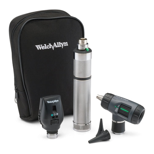 Welch Allyn 3.5v Halogen Coaxial Opthamaloscope/Otoscope Set - 97201-M