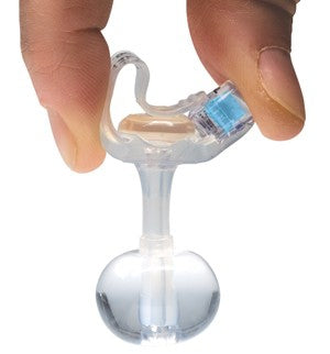 MiniONE - Balloon Button Gastrostomy Feeding Device 12 Fr. 3.5 cm Tube Silicone Sterile - M1-5-1235