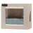 Bowman - PPE Dispenser BOWMAN Wall Mount 1-Box Capacity Quartz Beige 4.75 X 8.63 X 9.75 Inch ABS Plastic - FM200-0212