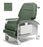 Graham-Field Lumex Extra-Wide Clinical Care Recliner Blue Jade Four Tente Swivel Caster, Three Locking Caster Four Tente Swivel Caster, Three Locking Caster - FR587W9212