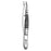 Sklar Instruments Forcep Cilia Barraqua 4-1/4" Smooth Straight Stainless Steel Ea - 66-1742