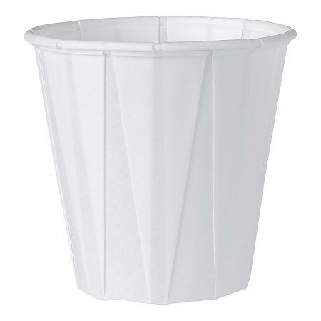 Solo - Souffle Cup 3.5 oz. White Paper Disposable - 450-2050