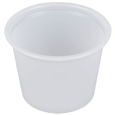 Solo - Souffle Cup 1 oz. Translucent Plastic Disposable - P100N