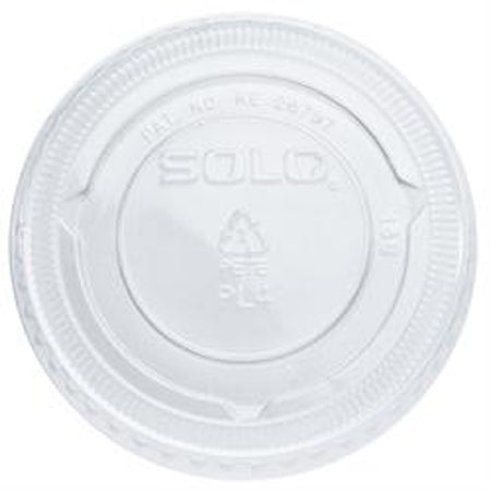 Solo Cup Solo Lid Clear, Pet Plastic, Cold Applications - 600P-0090