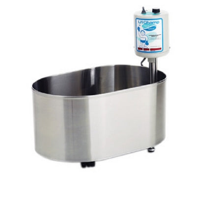 Fabrication Enterprises Lil' Champ Tabletop Whirlpool Tub Silver Stainless Steel - 42-1080