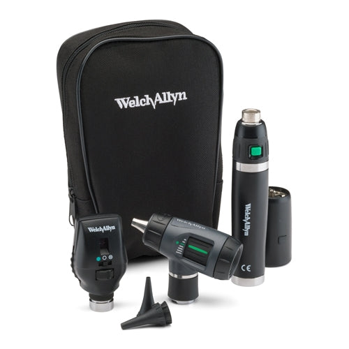 Welch Allyn 3.5v Halogen Otoscope-Opthamaloscope Set-SFT CS - 97251-MS
