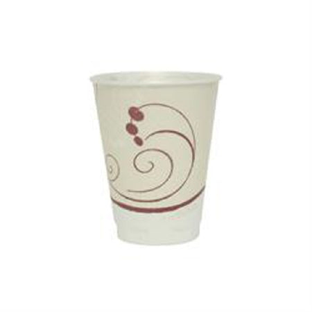 Solo Cup Trophy Plus Drinking Cup 12 oz. Symphony Print Paper Disposable - X12-J8002
