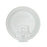 Solo Cup Solo Lid White, Polystyrene, 3.4 Inch Diameter - LB3101-00007