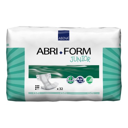 Abri-Form Junior XS2 - Unisex Youth Incontinence Brief X-Small Disposable Heavy Absorbency - 43050