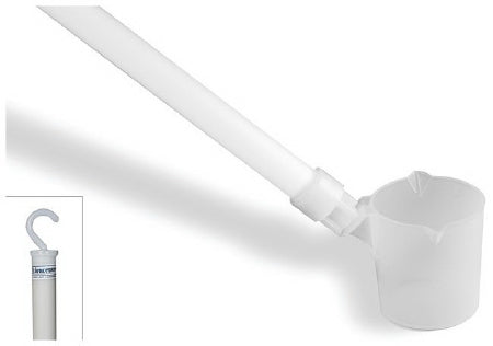 Bel-Art SP Scienceware - Economy Dipper Cup 16 oz., Gray, Autoclavable, 6 Foot Handle - 03410810