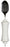 Maddak UBend-It Spoon Angled White Stainless Steel - 746190001