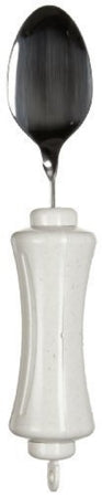 Maddak UBend-It Spoon Angled White Stainless Steel - 746190001