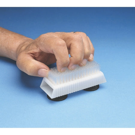 Maddak - Nail Brush with Suction Cup Base 1-3/4 X 6 X 6 Inch - 753490211