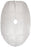 Maddak Shampoo Cape Clear One Size Fits Most Front / Back Opening Hook and Loop Closure Unisex - 764330000