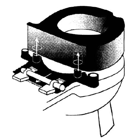 Maddak Lok-In-El Toilet Bracket - 725950001