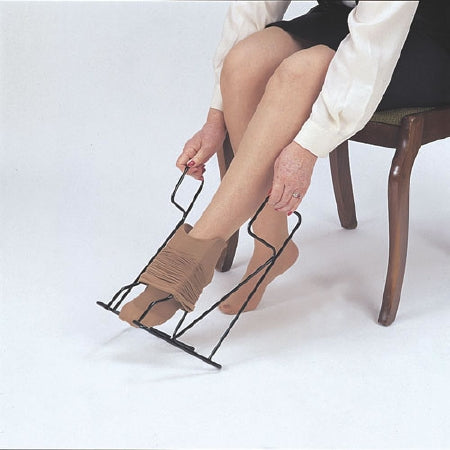 Maddak Single Ezy Sock Helper with Handles Sock / Stocking Aid - 738540001