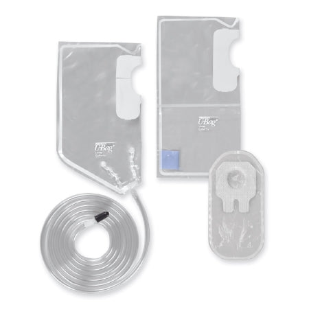 Mabis Healthcare U-Bag Newborn Pediatric Urine Collection Bag Anti-Reflux Valve - 7515
