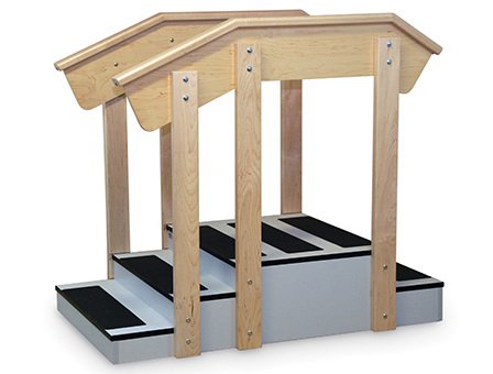 Hausmann Industries - Two-sided Staircase 12 X 30 X 52 Inch - 1660